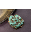 Lagoon - Turquoise gold necklace